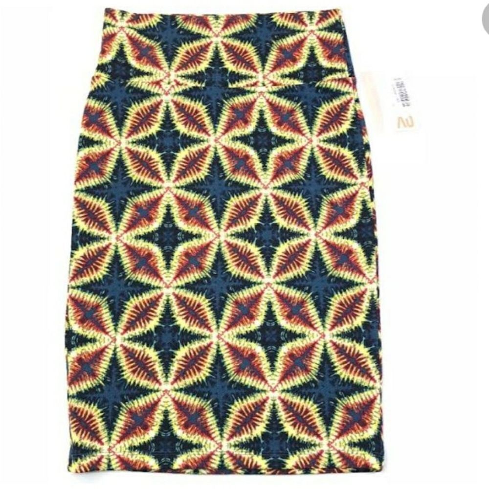 NEW‎ LulaRoe Tie Dye Cassie Skirt Size XS